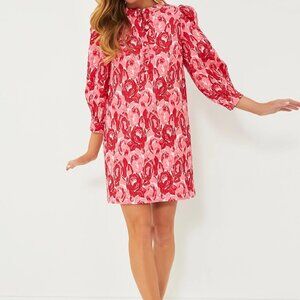 Tuckernuck. Pomander Place. Rose Jacquard Samantha Dress.